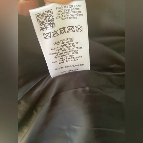 Courreges Re-Edition A-Line Vinyl Mini Dress Size FR 36/US 4 - Picture 11 of 11